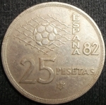 monedas de Europa - Espa�a -  1980 (Reverso)