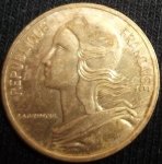 monedas de Europa - Francia -  1983 (Anverso)