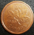 monedas de America - Canad� -  1986 (Reverso)