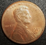 monedas de America - Estados Unidos -  1985 (Anverso)