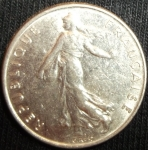 monedas de Europa - Francia -  1985 (Anverso)