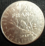 monedas de Europa - Francia -  1985 (Reverso)