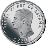 monedas de Europa - Espa�a -  REY FELIPE VI 2014
