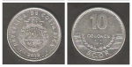 monedas de America - Costa Rica -  Escudo
