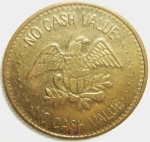 monedas de America - Estados Unidos -  (Reverso) Token