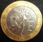 monedas de Europa - Francia -  1988 (Anverso)