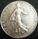 monedas de Europa - Francia -  1989 (Anverso)