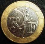 monedas de Europa - Francia -  1990 (Anverso)