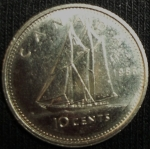 monedas de America - Canad� -  1986 (Reverso)