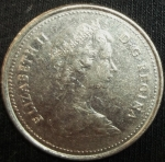 monedas de America - Canad� -  1986 (Anverso)