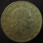 monedas de Europa - Italia -  1980 (Anverso)