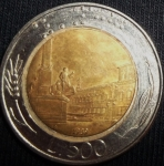 monedas de Europa - Italia -  1989 (Reverso)
