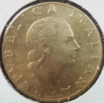 monedas de Europa - Italia -  1992 (Anverso)