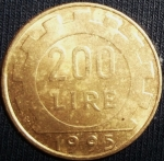 monedas de Europa - Italia -  1995 (Reverso)