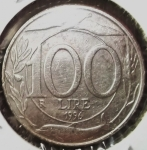 monedas de Europa - Italia -  1996 (Reverso)