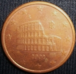 monedas de Europa - Italia -  2002 (Anverso)