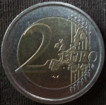 monedas de Europa - Italia -  2002 (Reverso)