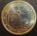 monedas de Europa - Italia -  2002 (Anverso)