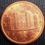 monedas de Europa - Italia -  2002 (Anverso)