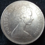 monedas de Europa - Reino Unido -  1970 (Anverso)