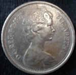 monedas de Europa - Reino Unido -  1971 (Anverso)