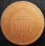 monedas de Europa - Reino Unido -  1971 (Reverso)