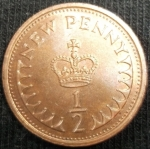 monedas de Europa - Reino Unido -  1974 (Reverso)