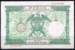 monedas de Europa - Espa�a -  Reverso de billete de 1000 pesetas. 
