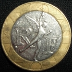 monedas de Europa - Francia -  1991 (Anverso)
