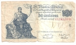 monedas de America - Argentina -  billete anverso