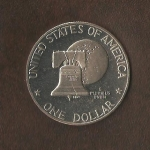 monedas de America - Estados Unidos -  Eissenhower  (reverso) / VENDIDA