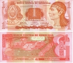 monedas de America - Honduras -  Lempira
