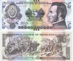 monedas de America - Honduras -  Lempira
