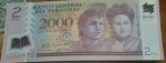 monedas de America - Paraguay -  2000 guaranies