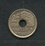 monedas de Europa - Espa�a -  Don Quijote el Molino y Castilla la Mancha
