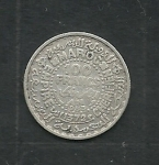 monedas de Africa - Marruecos -  Emperio Cherifiano Maroc Estrella de David Estrella Jalifiana