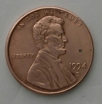 monedas de America - Estados Unidos -  1994 D one cent