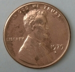 monedas de America - Estados Unidos -  1979 - D one cent
