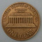 monedas de America - Estados Unidos -  1960 - one cent