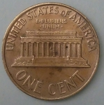monedas de America - Estados Unidos -  1965 - one cent