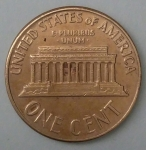 monedas de America - Estados Unidos -  1966 one cent