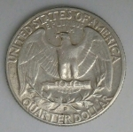 monedas de America - Estados Unidos -  1964 plata error