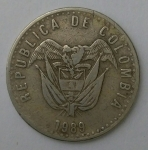 monedas de America - Colombia -  1989 - 50 pesos