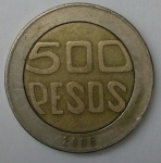 monedas de America - Colombia -  2006 - 500 pesos
