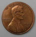 monedas de America - Estados Unidos -  1983 one cent