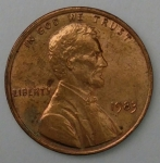 monedas de America - Estados Unidos -  1983 one cent