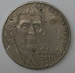 monedas de America - Estados Unidos -  2011 -five cents