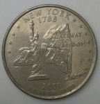 monedas de America - Estados Unidos -  2001 quarter dollar