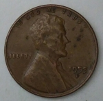 monedas de America - Estados Unidos -  1955 D one cent