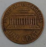 monedas de America - Estados Unidos -  1971 one cent
